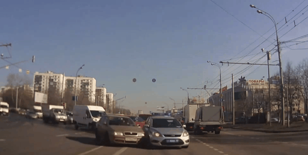 АВАРИИ И ДТП С ВИДЕОРЕГИСТРАТОРА МАРТ 2015 #158 ПОДБИЛ ПОЛИЦЕЙСКОГО