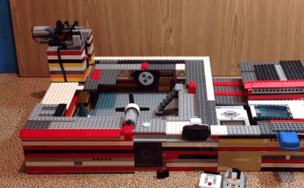 Lego умный дом с механизмами