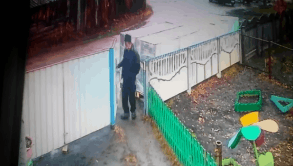 Неудачно зашел к соседу