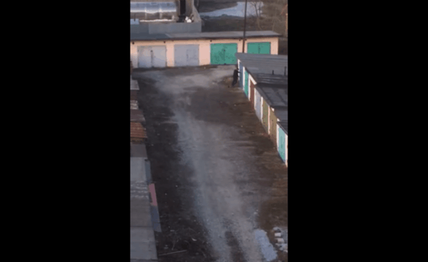 Как правильно закрывать гараж!!! Смотреть со звуком, ржака!