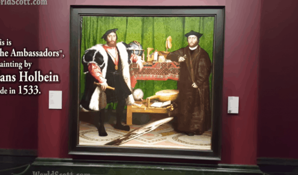 Картина 1533 года с секретом!