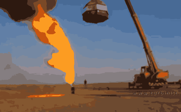 Как правильно тушить фонтан из нефти