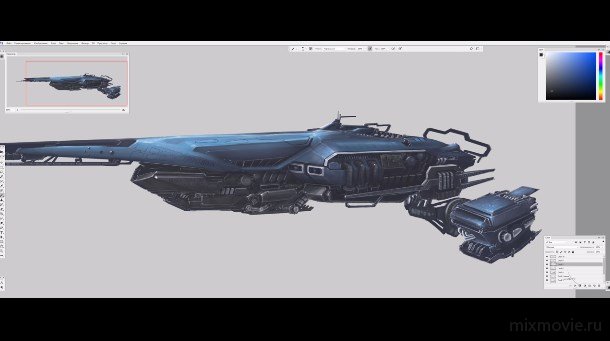 Concept Art of the Spacecraft