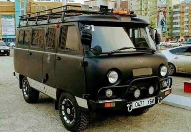 Крутой салон нашей "Буханки"