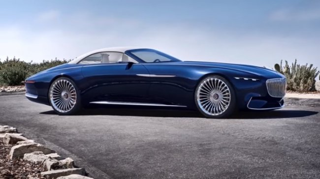 Mercedes-Maybach 6 Кабриолет - Самый роскошный электромобиль