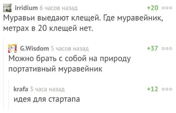 Смешные комментарии из социальных сетей