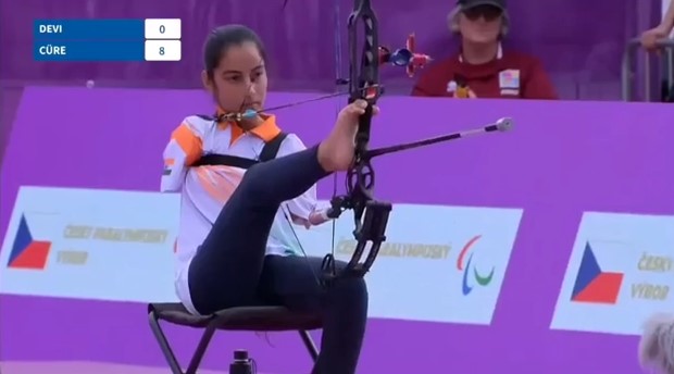 Безрукая лучница Шитал Деви стала первой индийской женщиной, выигравшей два золота Азиатских Паралимпийских игр