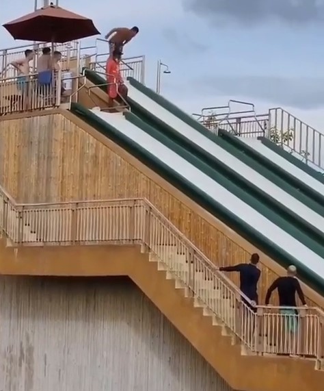 Идеальный вход в воду