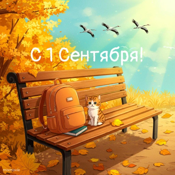с 1 сентября