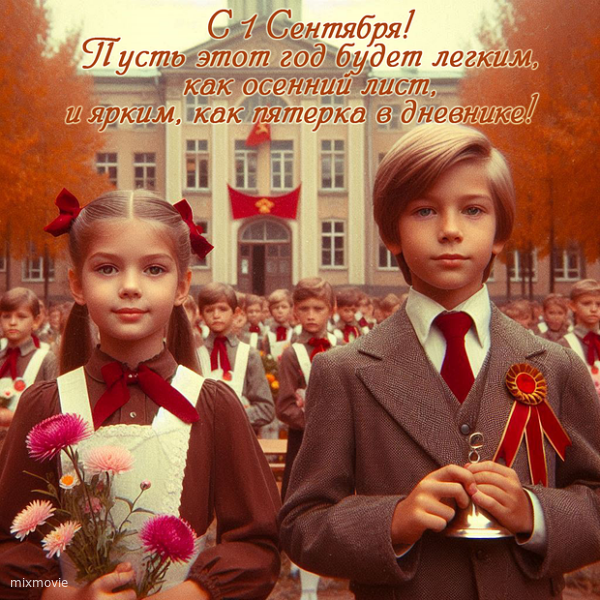с 1 сентября