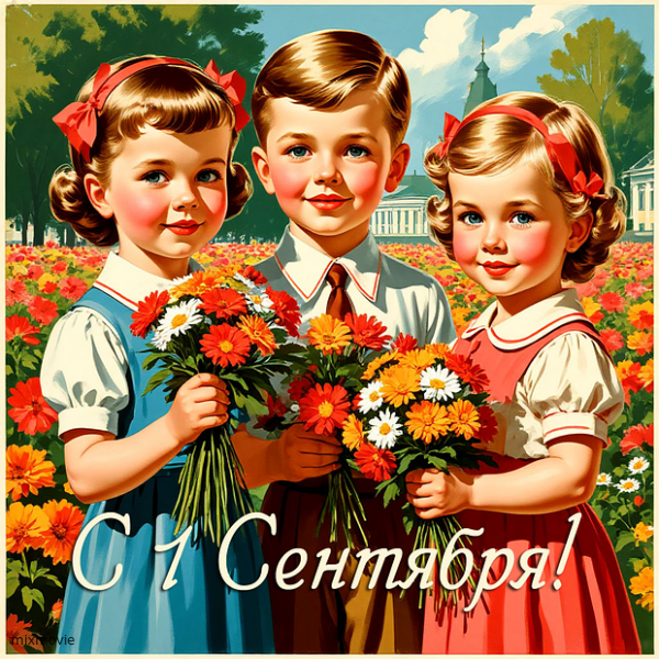 с 1 сентября